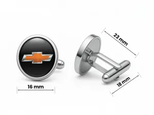 Chevrolet Boutons de Manchette Marque Luxe Professionnel Tuning